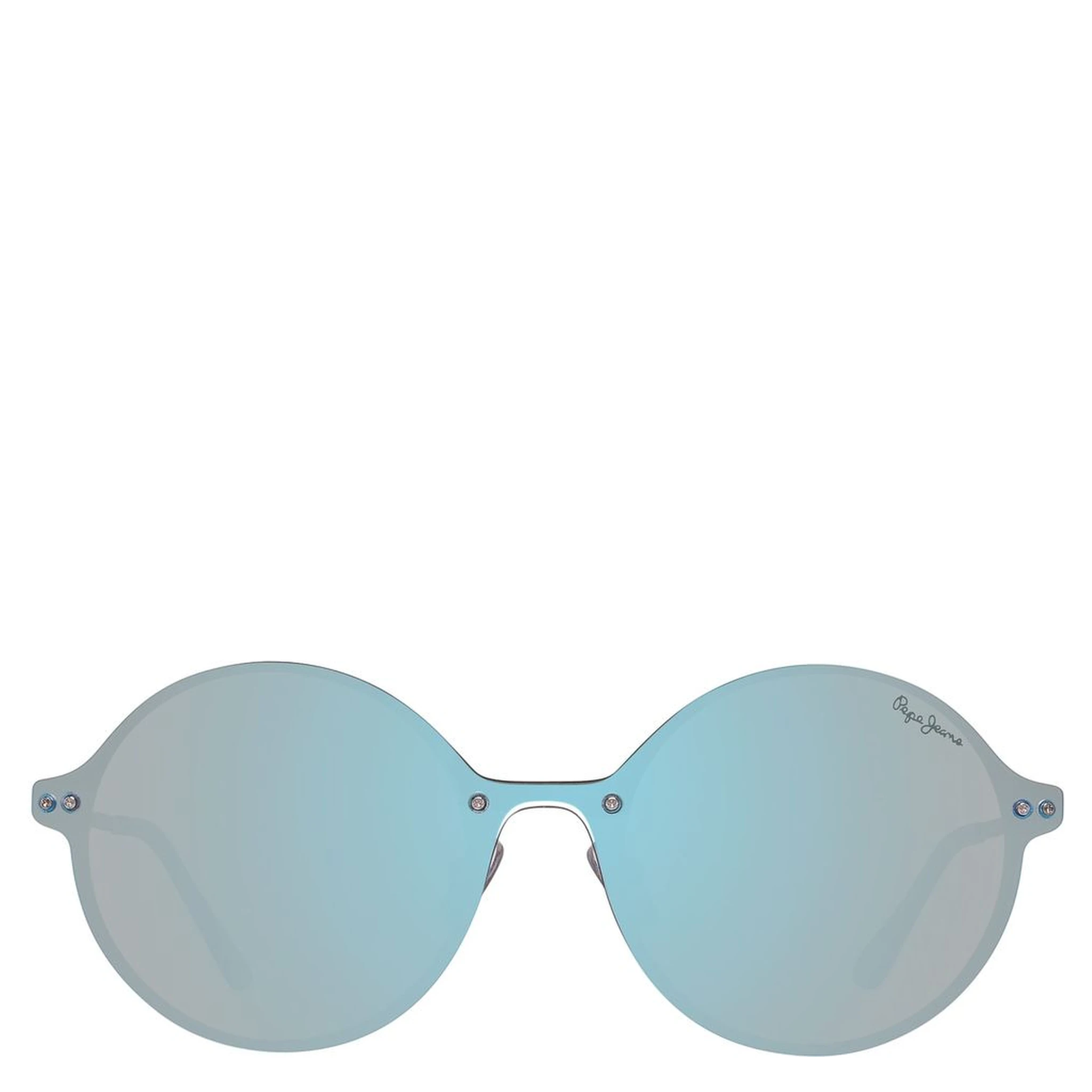 Blue Metal Sunglasses