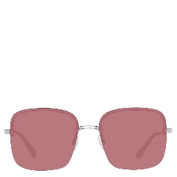 Brown Metal Sunglasses
