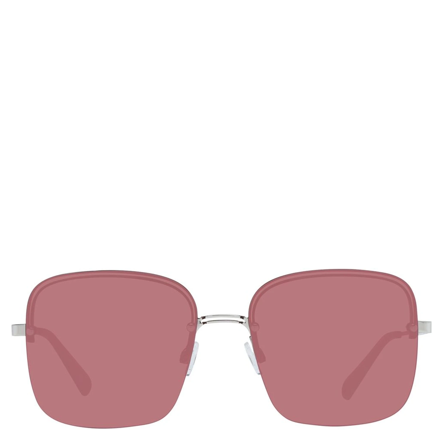Brown Metal Sunglasses