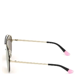 Rose Gold Metal Sunglasses