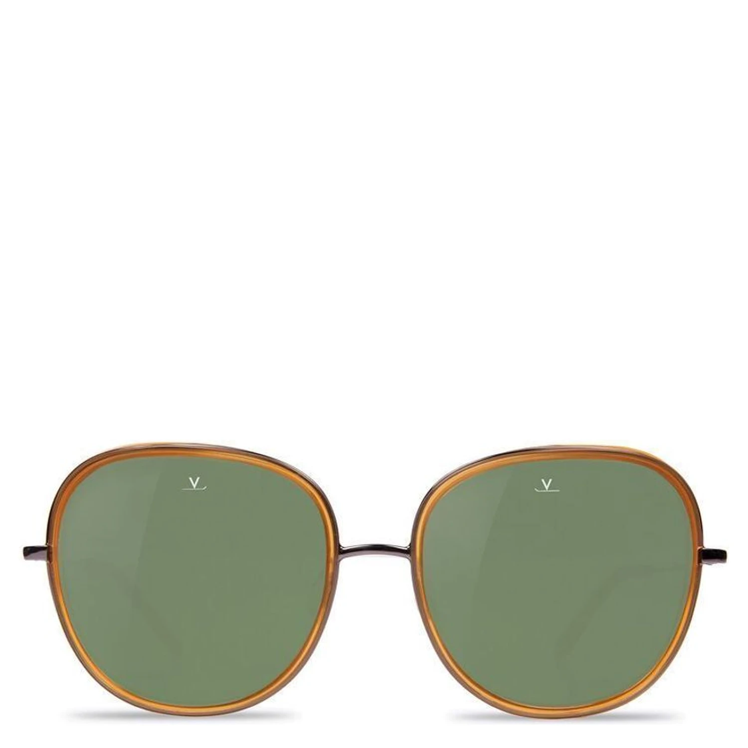 Gray Stainless Steel Sunglasses