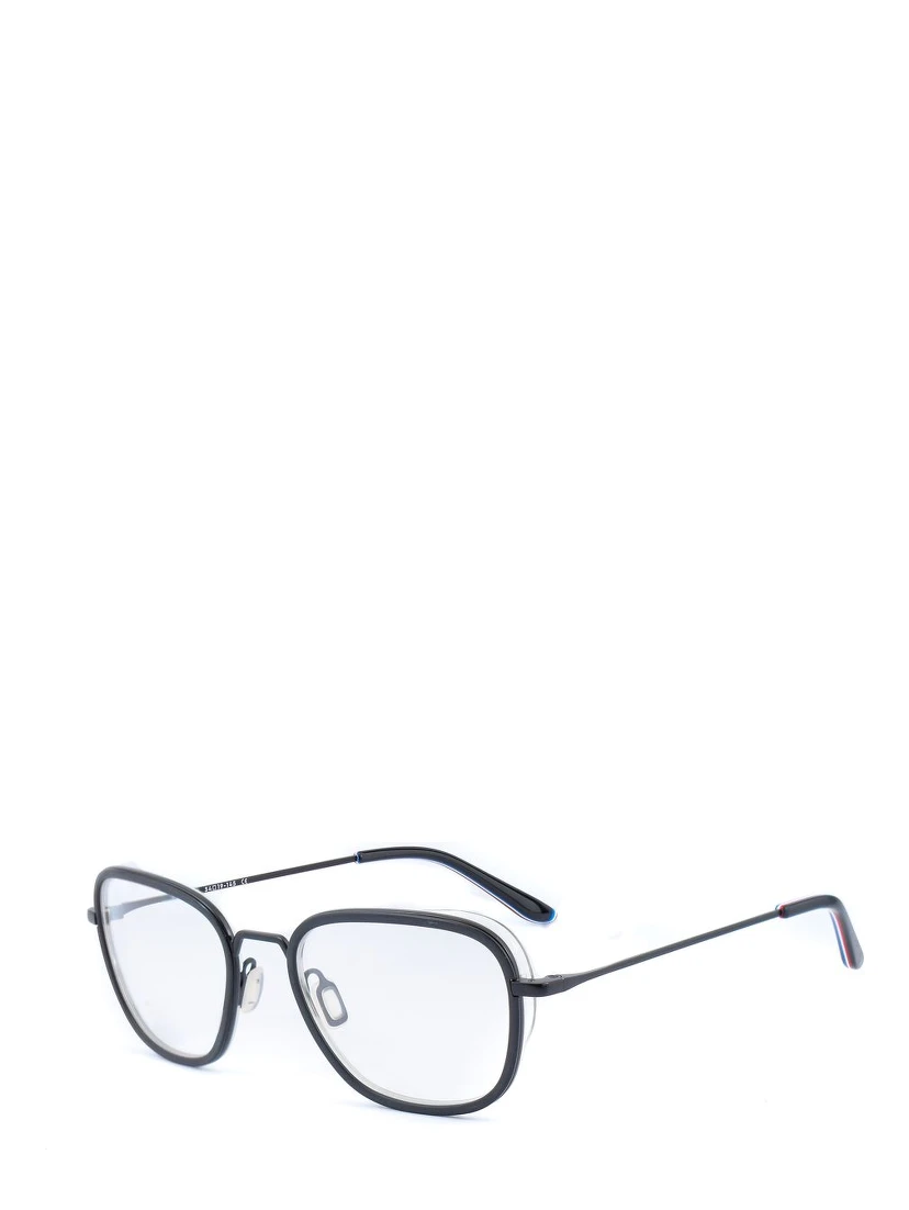 Black Stainless Steel Glasses (Frames)