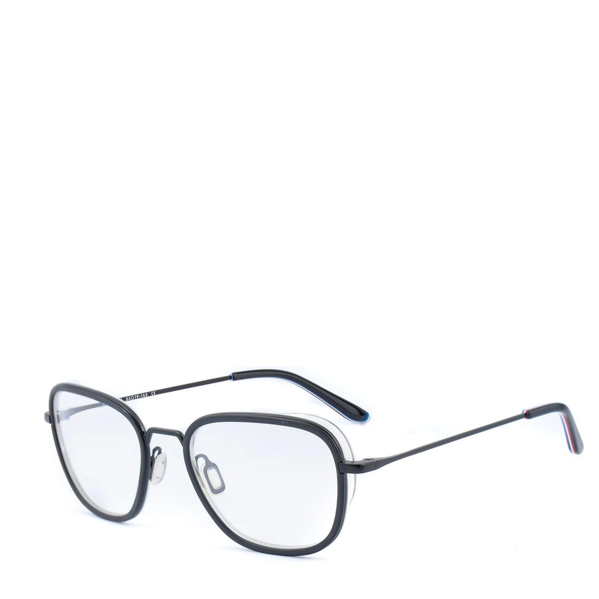 Black Stainless Steel Glasses (Frames)