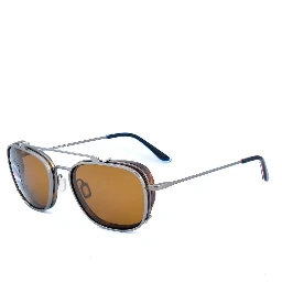 Brown Stainless Steel Glasses (Frames)