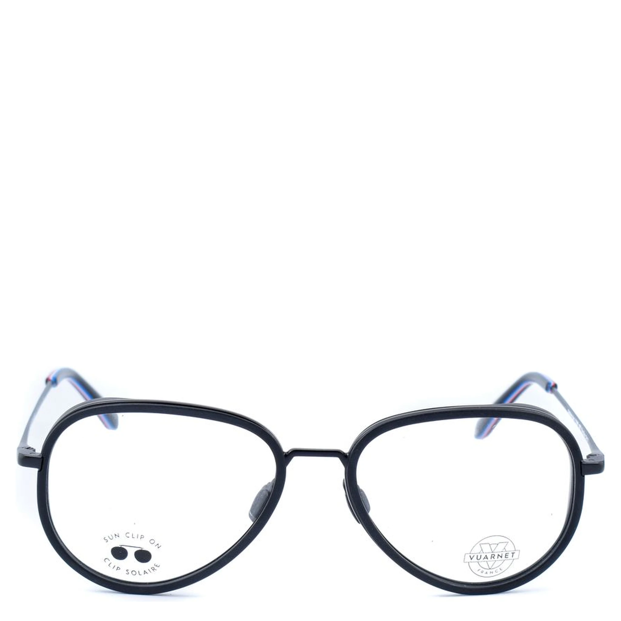 Black Stainless Steel Glasses (Frames)