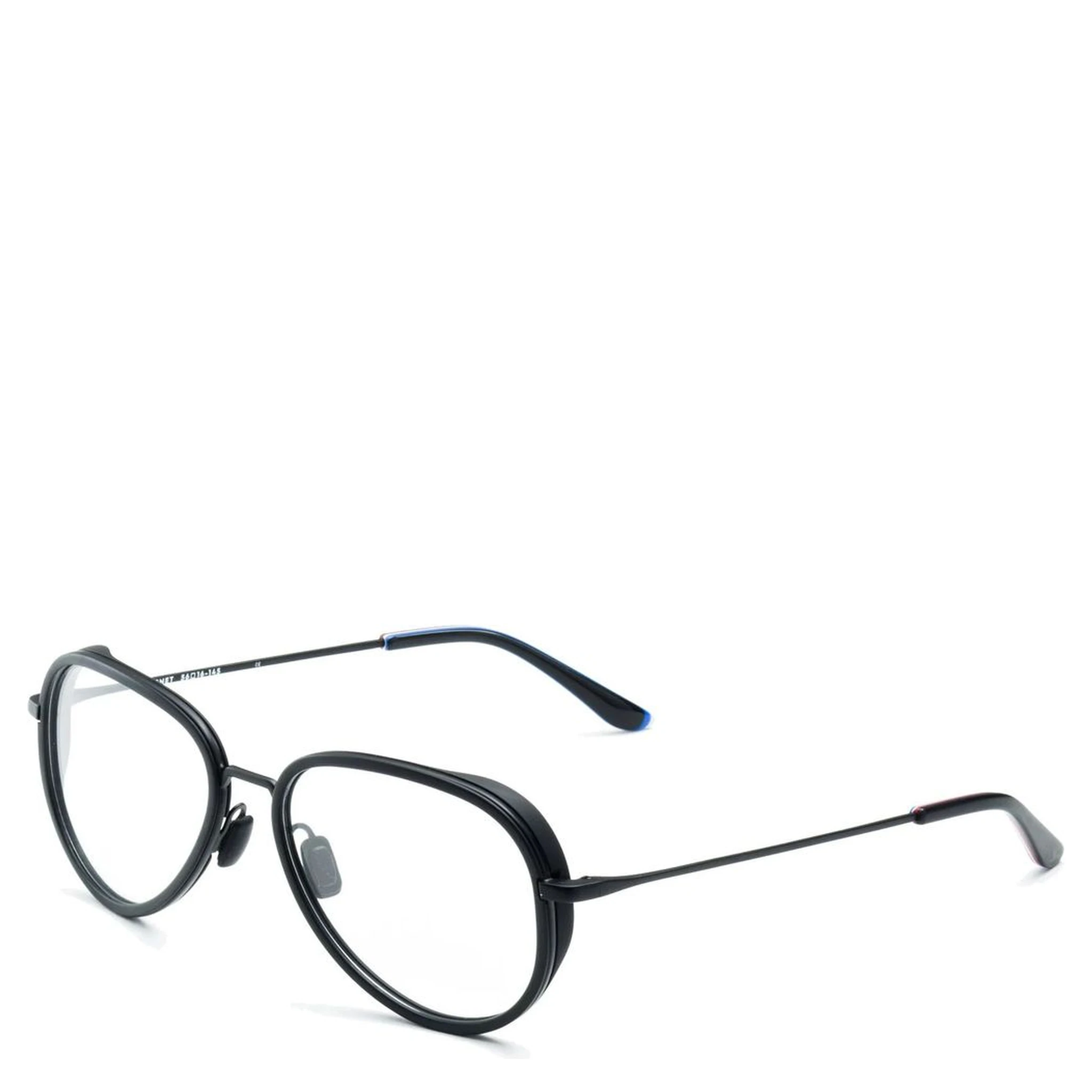 Black Stainless Steel Glasses (Frames)