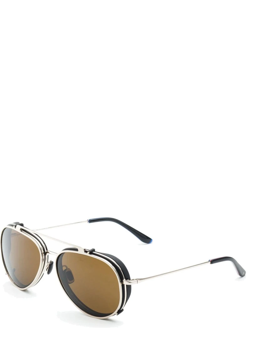 Brown Stainless Steel Glasses (Frames)