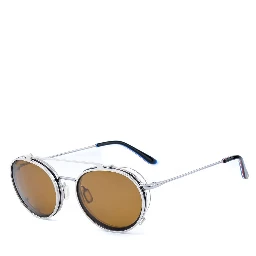 Gray Stainless Steel Glasses (Frames)