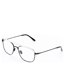 Black Stainless Steel Glasses (Frames)