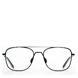 Black Stainless Steel Glasses (Frames)
