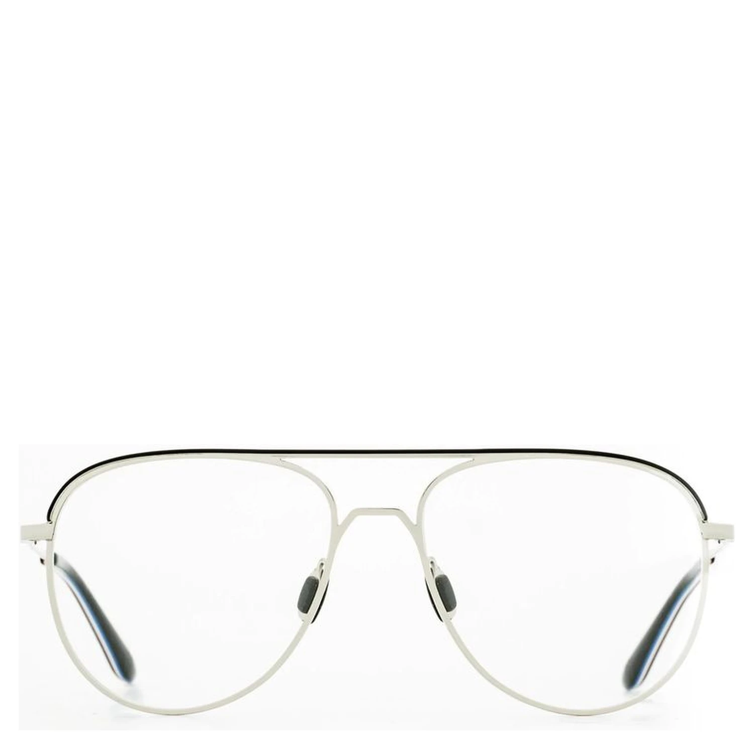 Gray Stainless Steel Glasses (Frames)