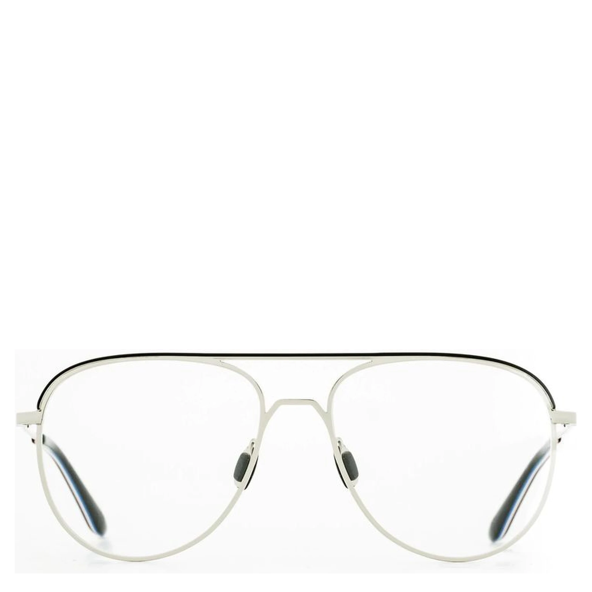 Gray Stainless Steel Glasses (Frames)