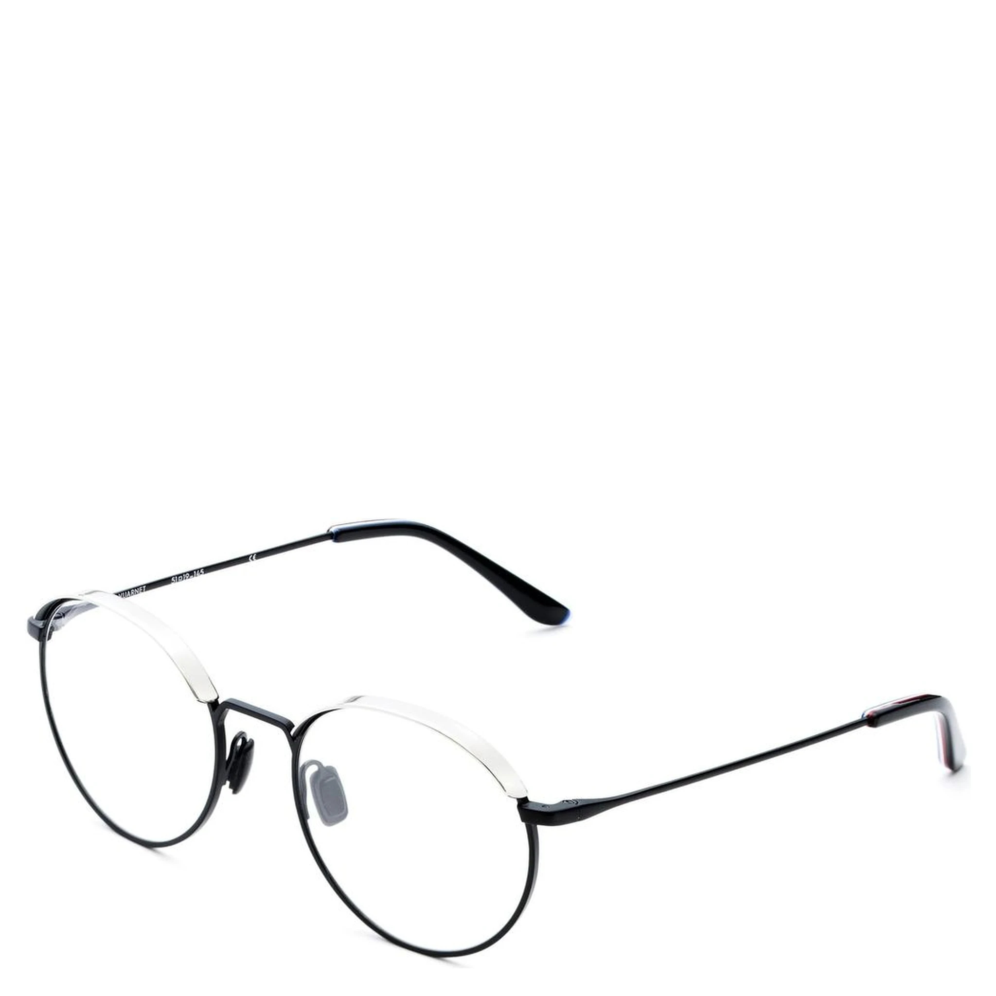 Black Stainless Steel Glasses (Frames)