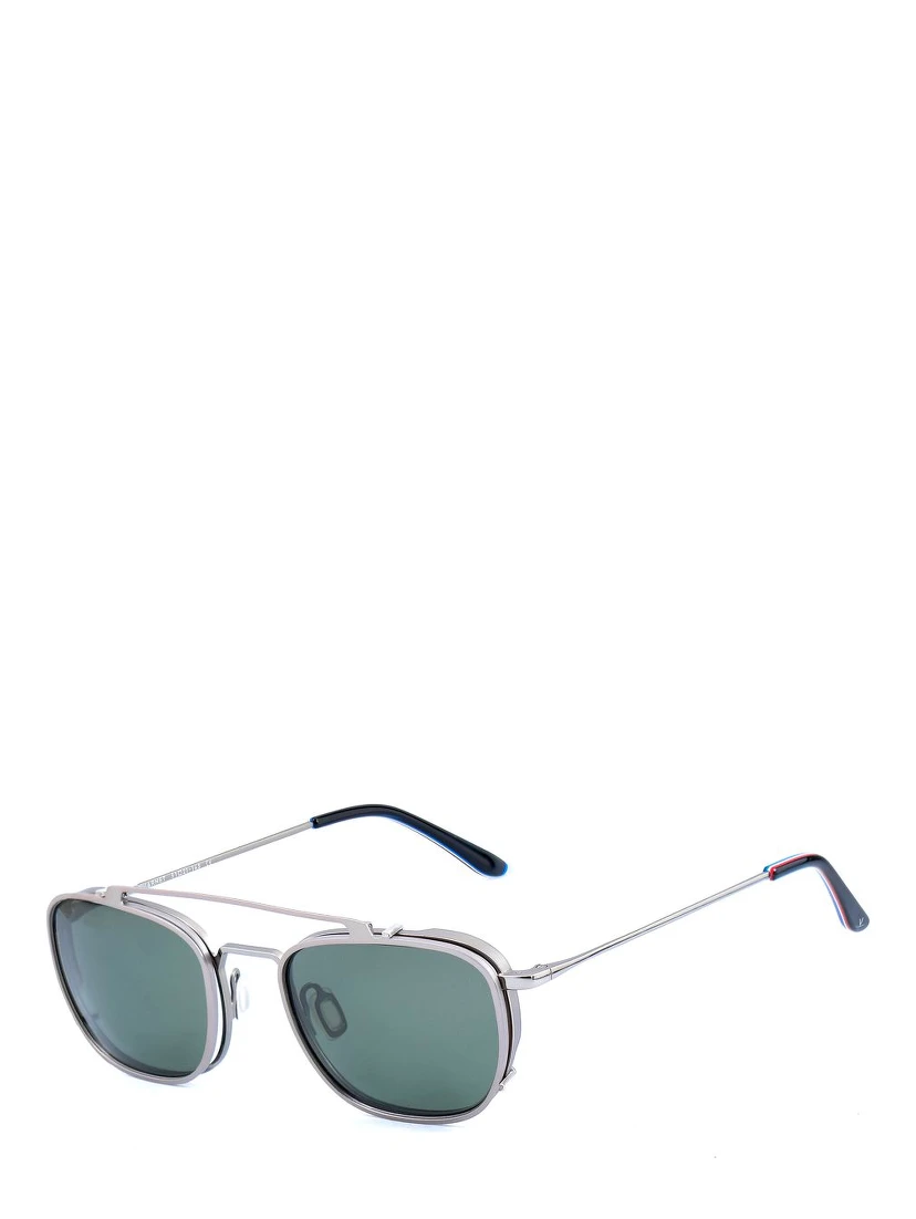 Gray Stainless Steel Glasses (Frames)