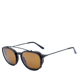 Black Stainless Steel Glasses (Frames)