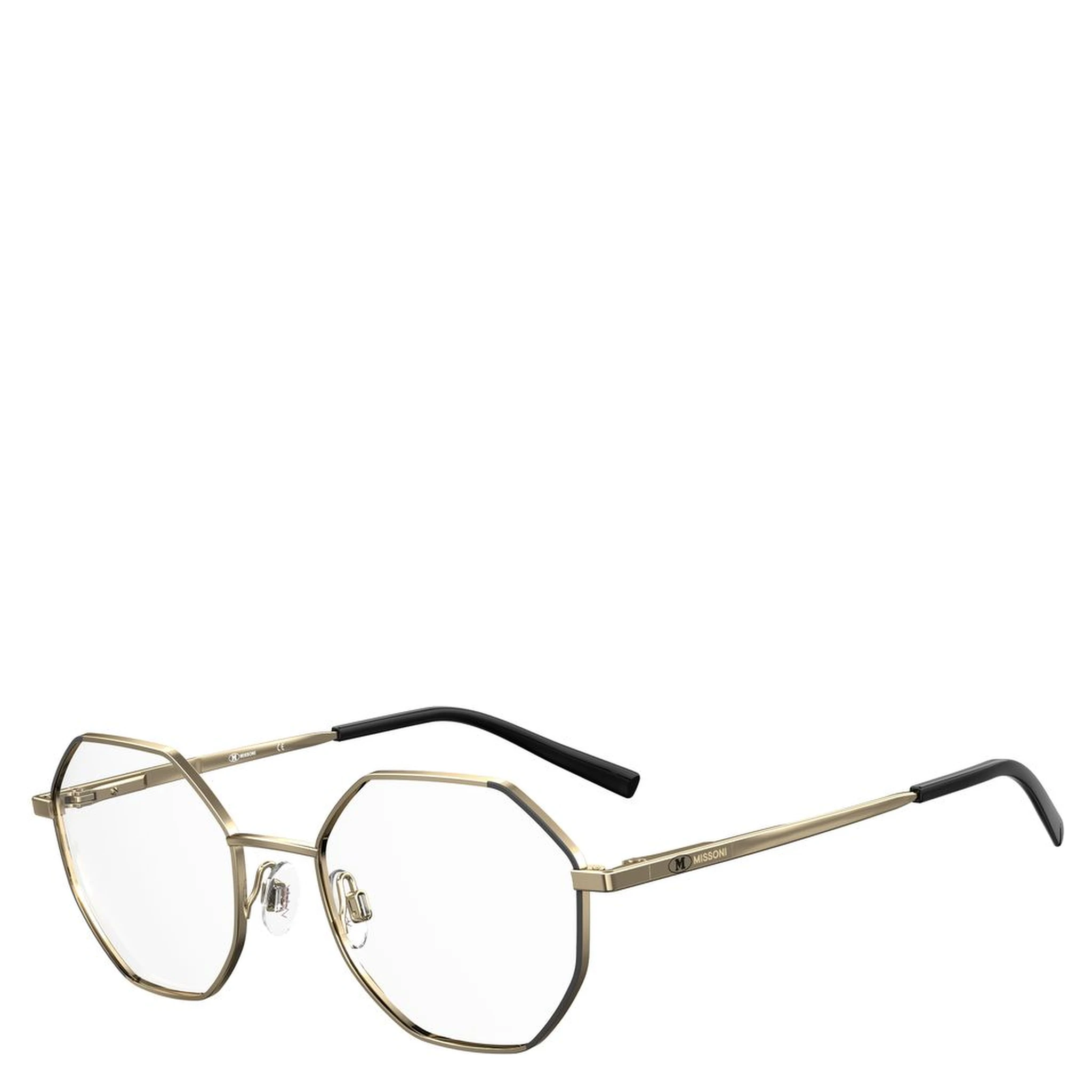 Black Metal Glasses (Frames)