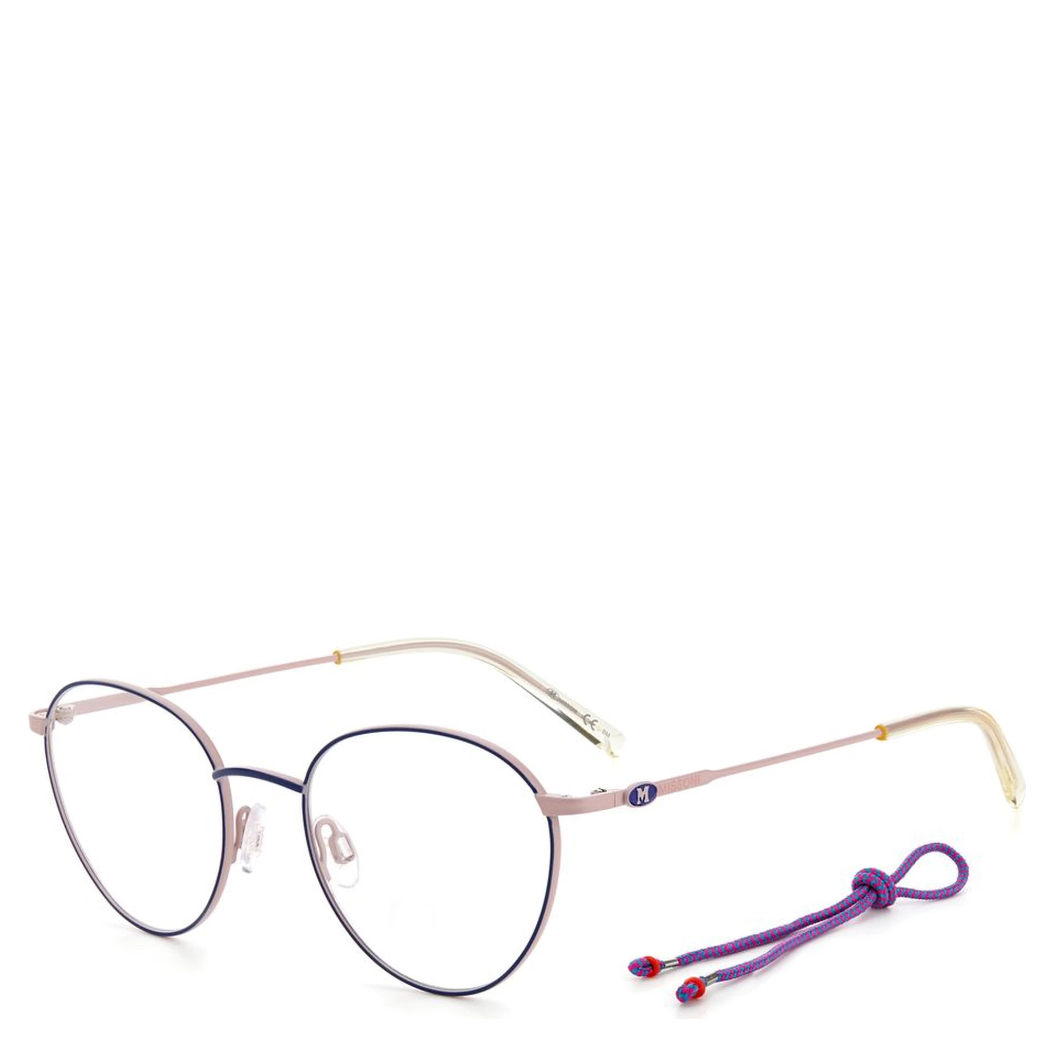 Blue Metal Glasses (Frames)