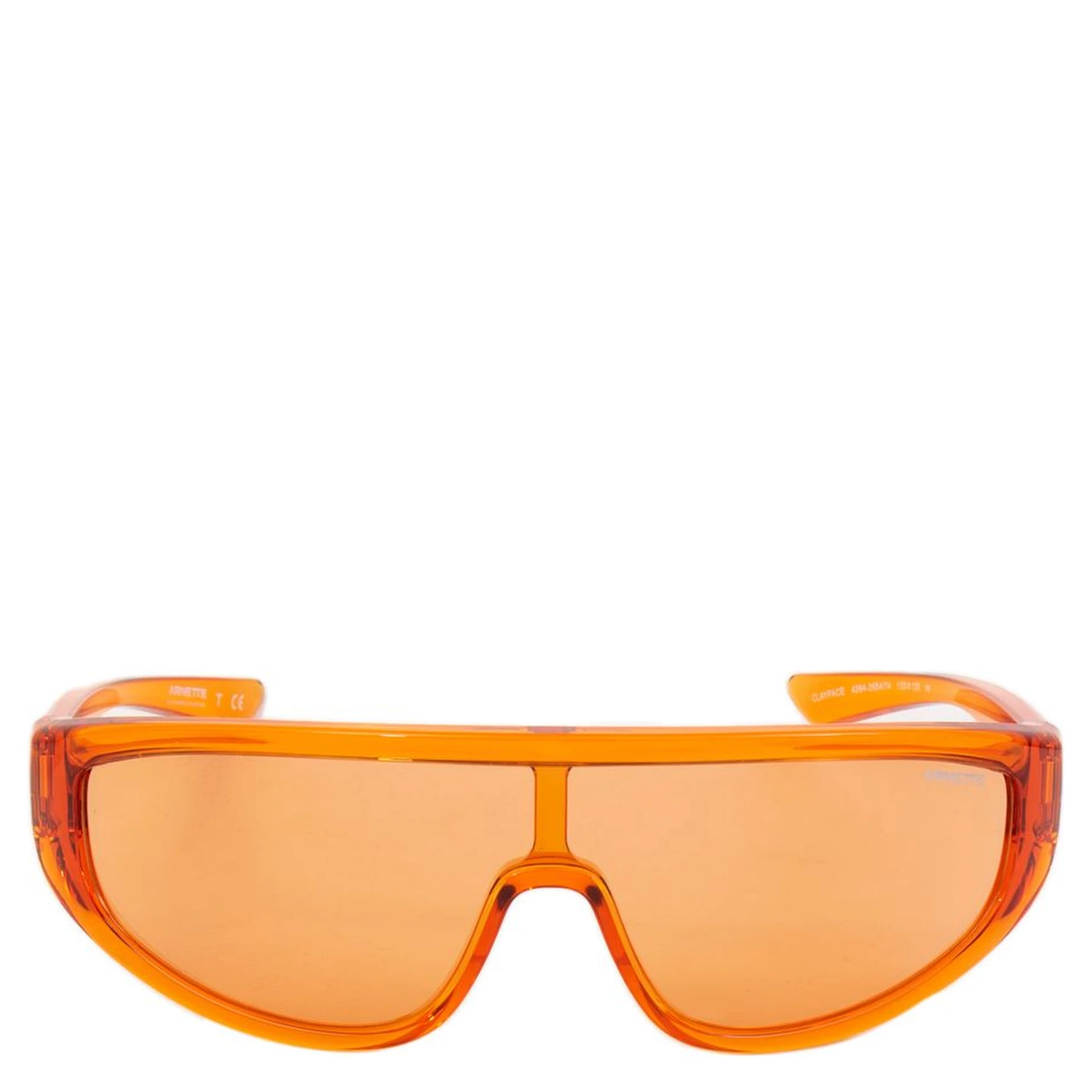 Orange Resin Sunglasses