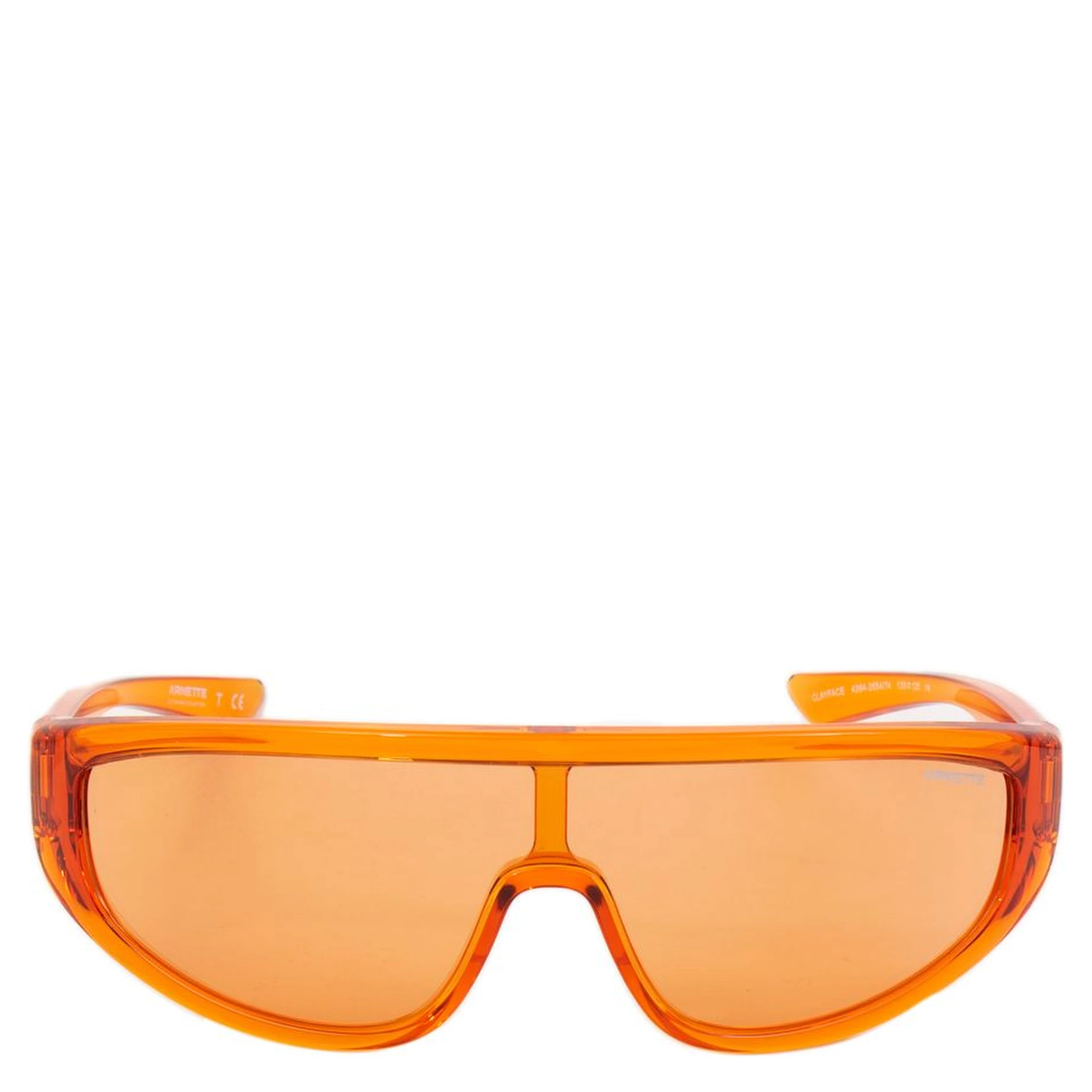 Orange Resin Sunglasses