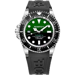 Black Rubber Sport Watch