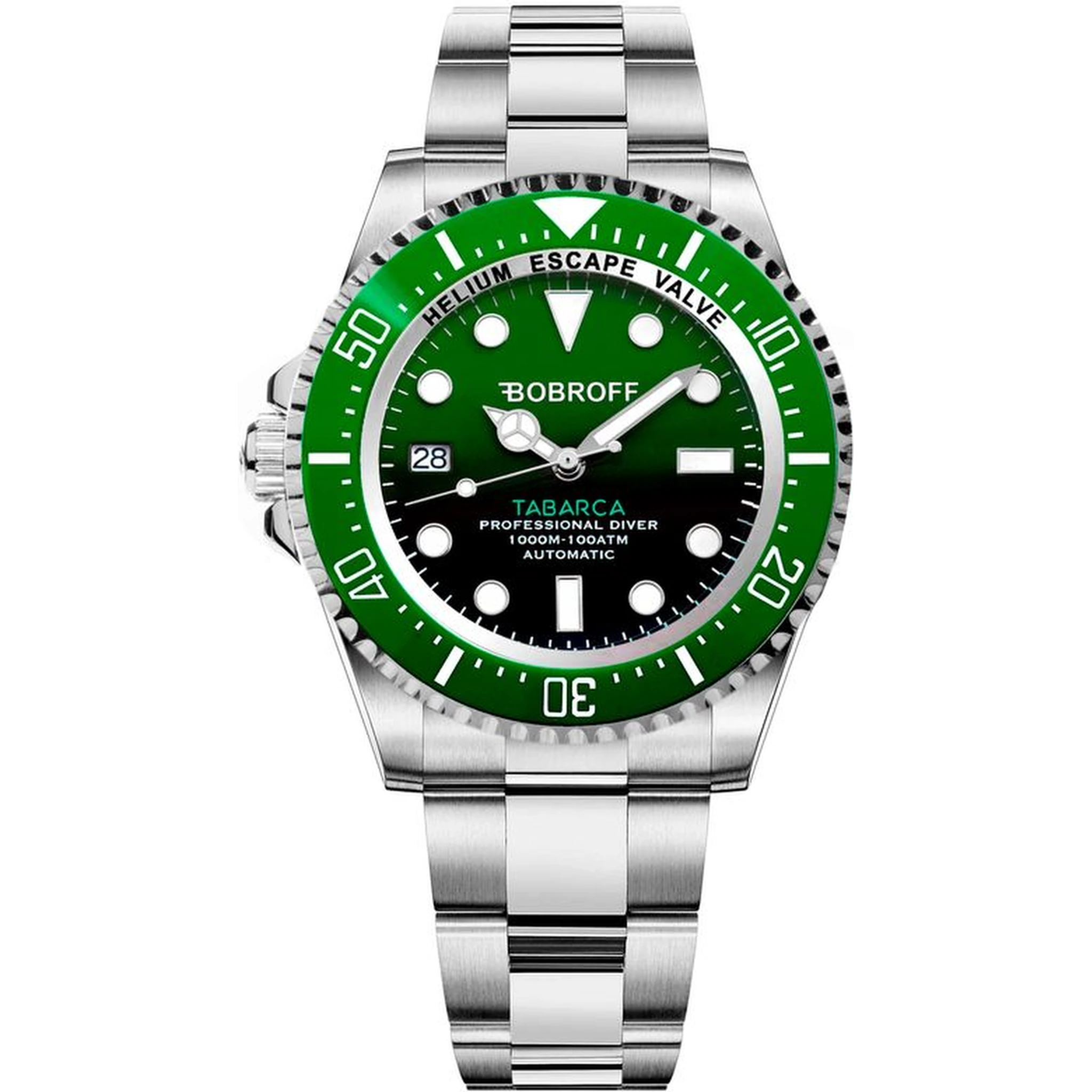 Silver Stainless Steel Sport Watch