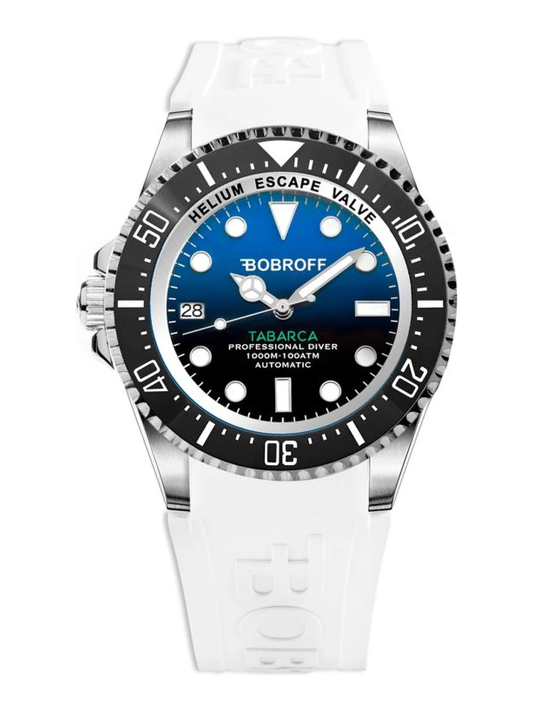 White Rubber Sport Watch