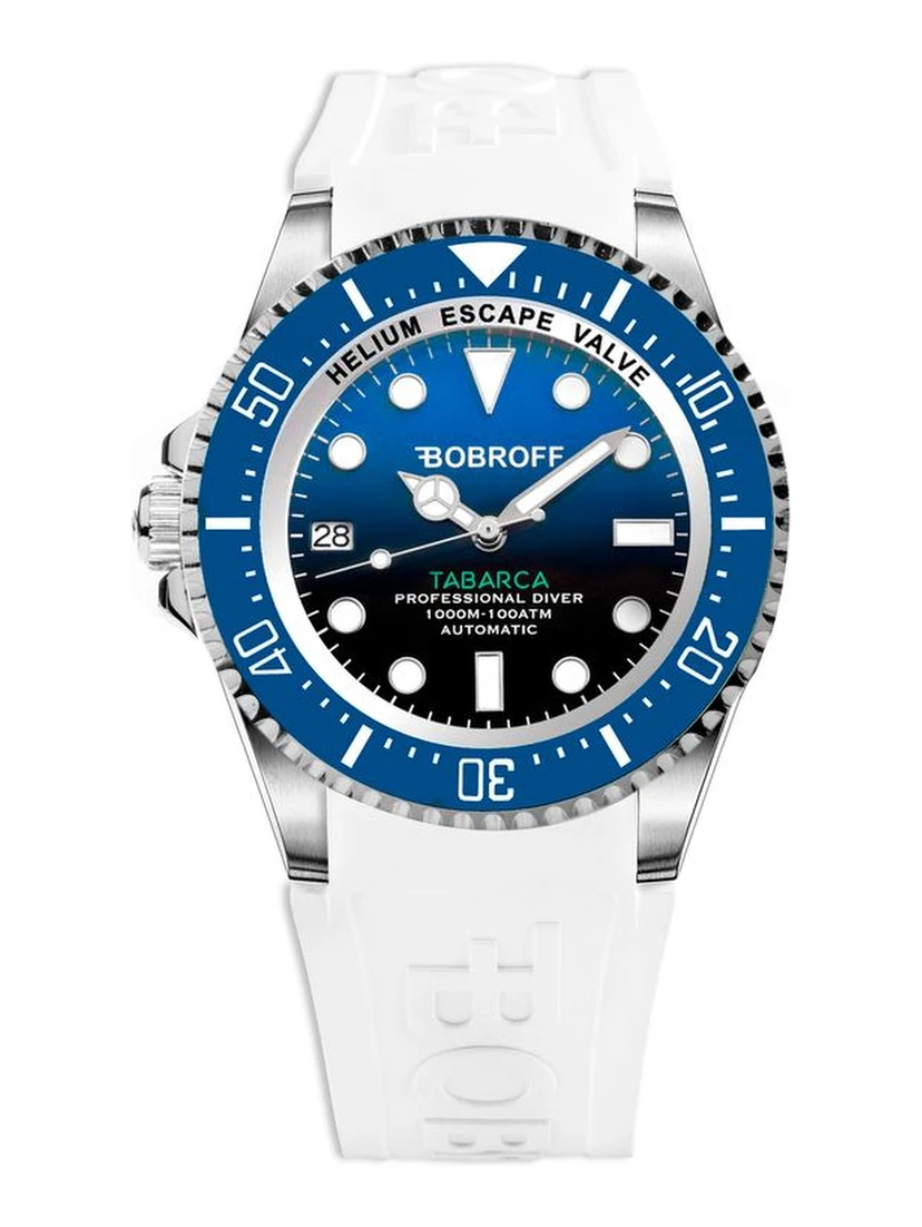 White Rubber Sport Watch