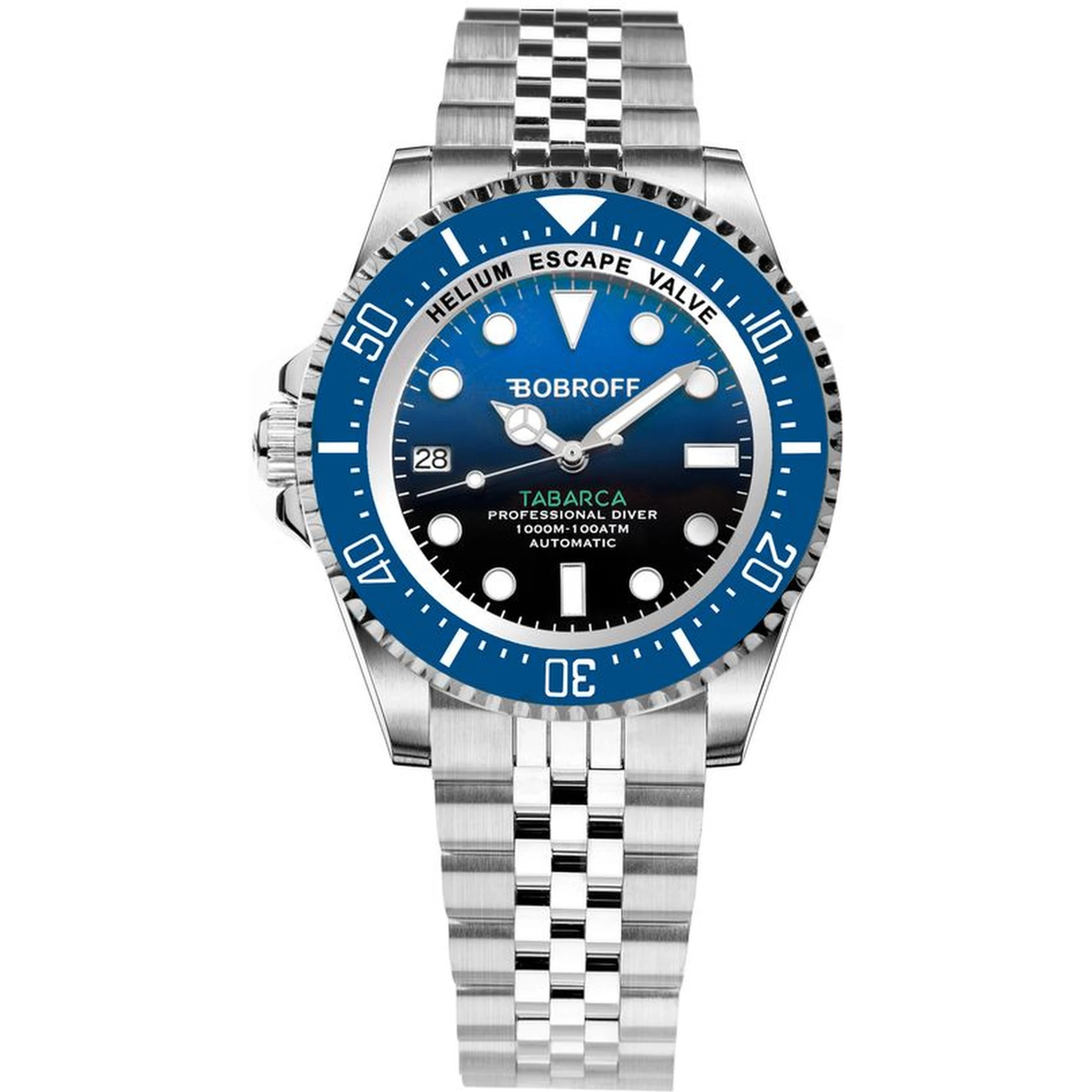 Silver Stainless Steel Sport Watch