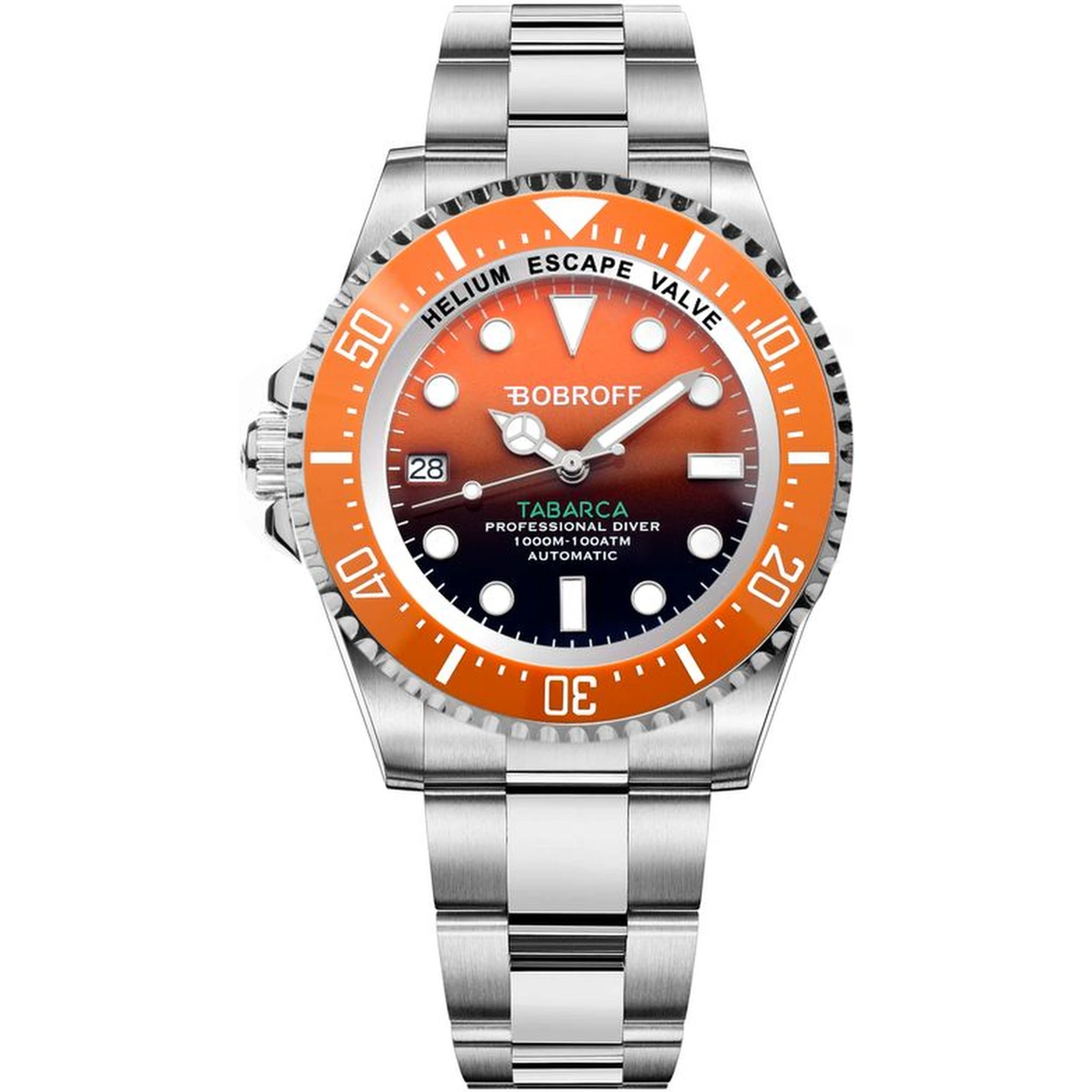 Silver Stainless Steel Sport Watch