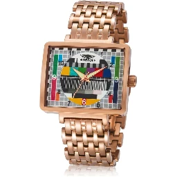 Bronze Stainless Steel Dress Watch