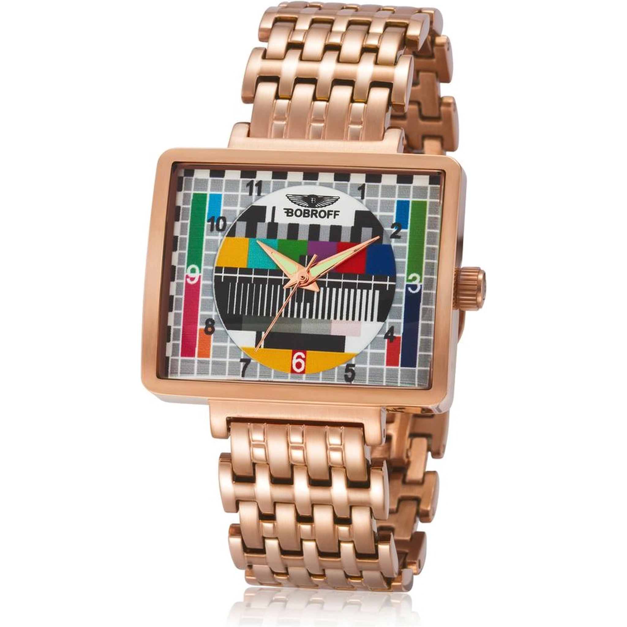 Bronze Stainless Steel Dress Watch