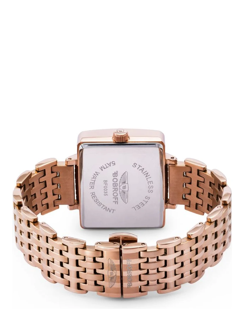 Bronze Stainless Steel Dress Watch
