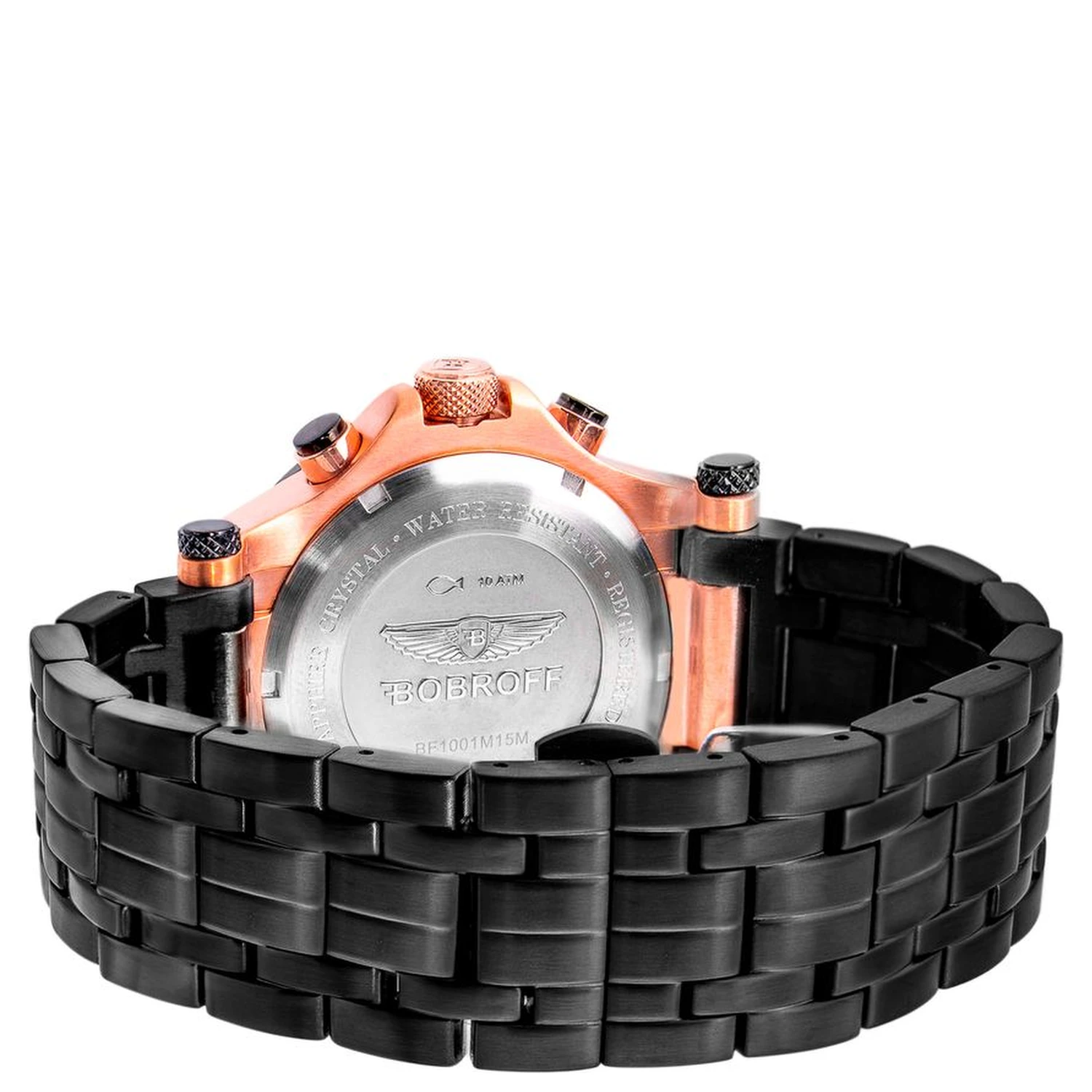 Black Stainless Steel Bracelet Watch