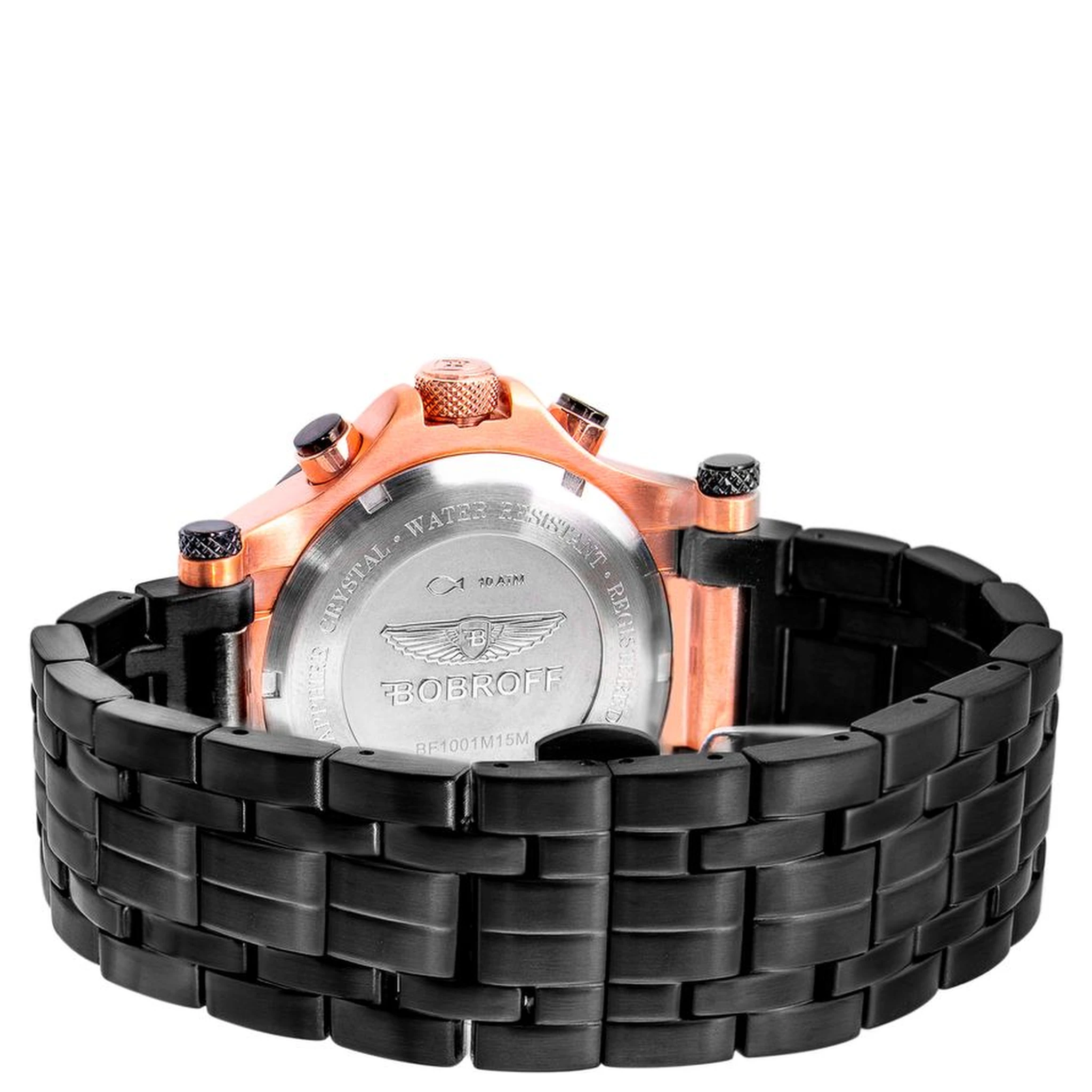 Black Stainless Steel Bracelet Watch