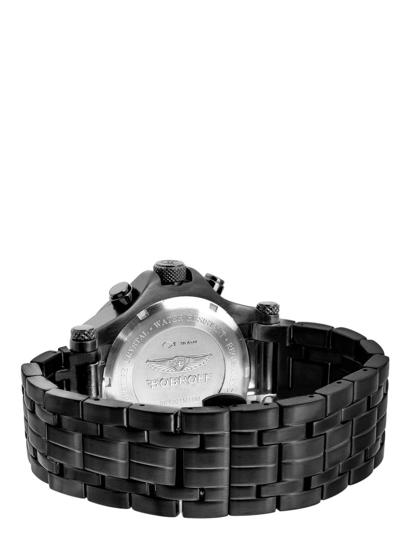 Black Stainless Steel Dress Watch