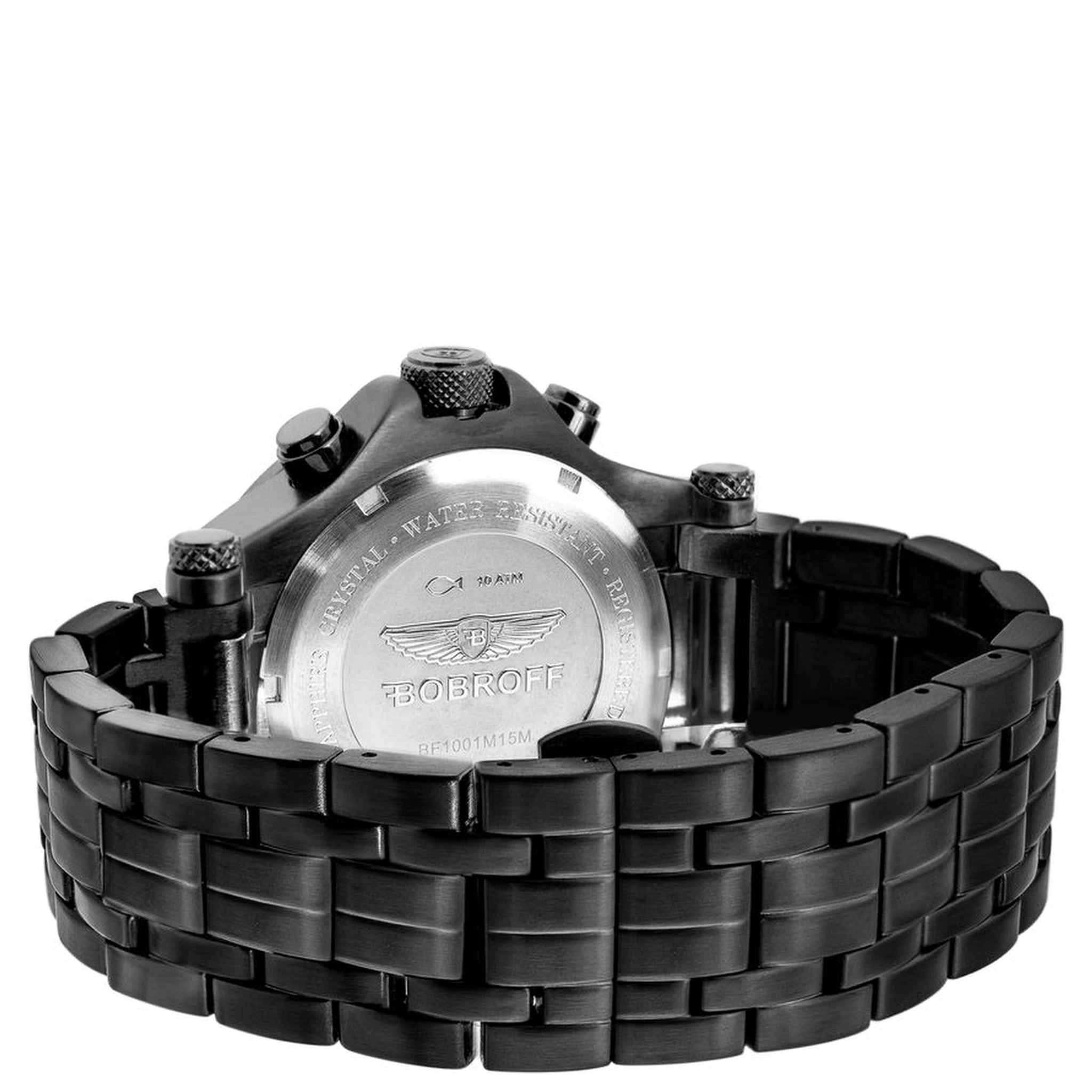 Black Stainless Steel Dress Watch