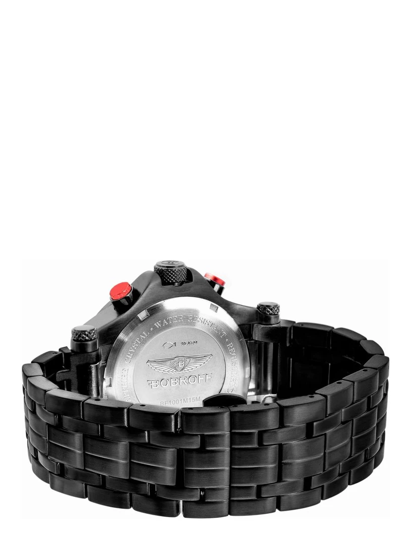 Black Stainless Steel Dress Watch