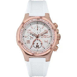 White Rubber Bracelet Watch