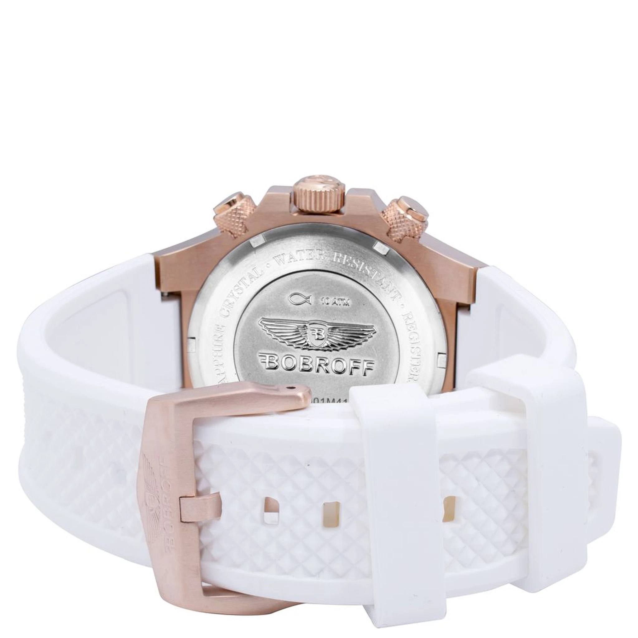 White Rubber Bracelet Watch