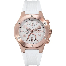 White Rubber Bracelet Watch