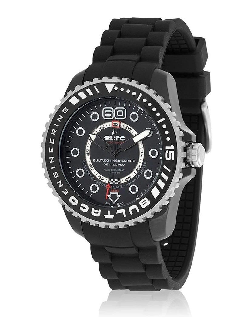 Black Synthetic Sport Watch