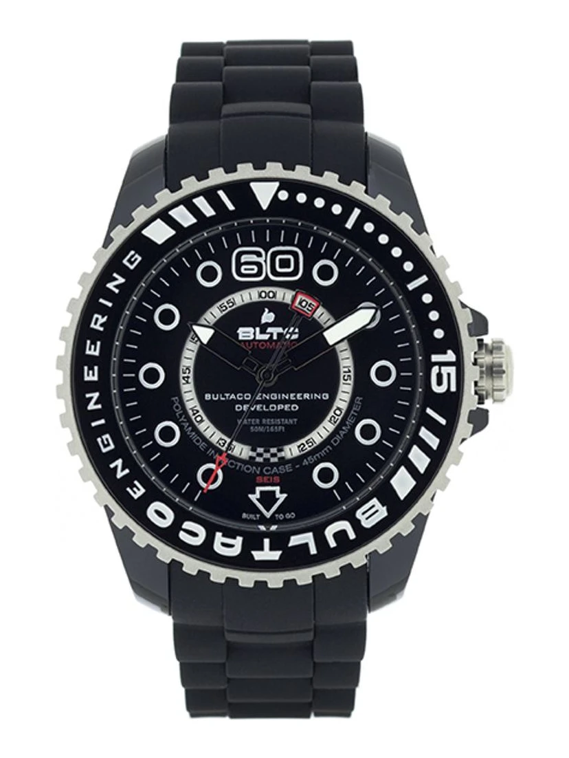 Black Synthetic Sport Watch