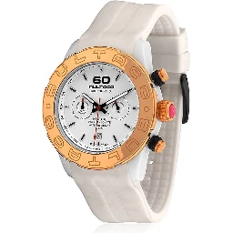 White Rubber Sport Watch