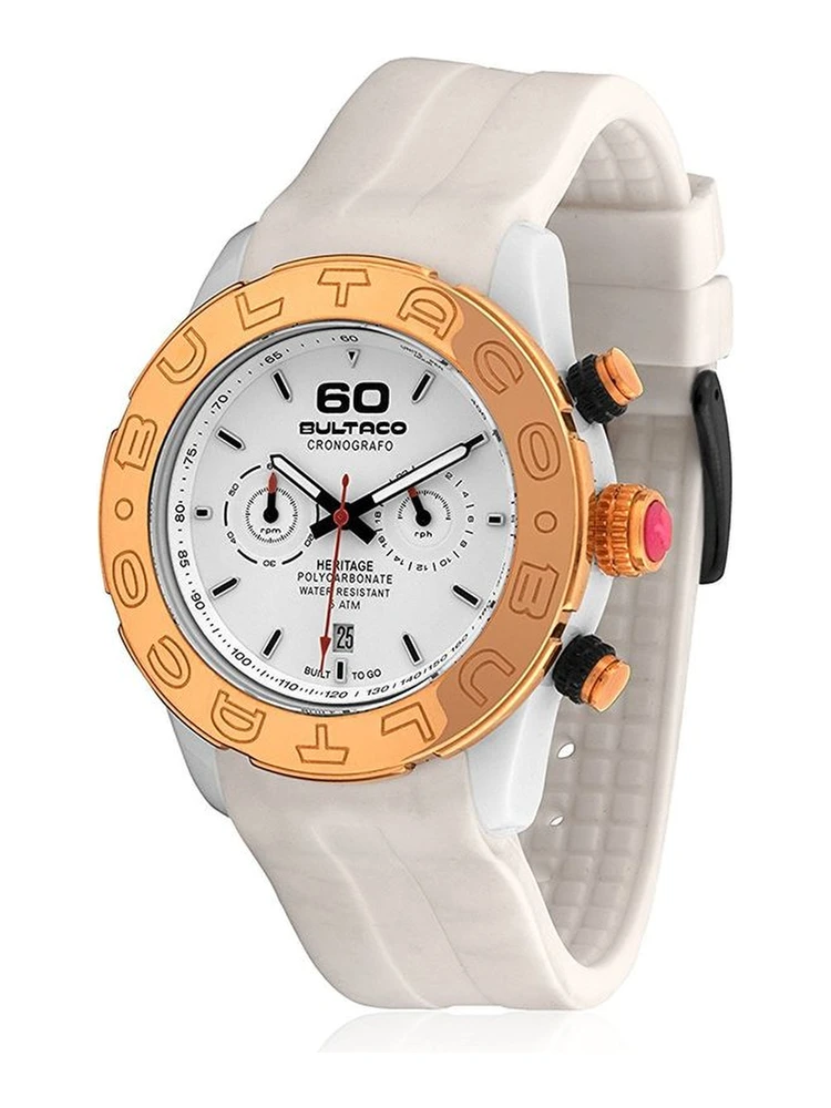 White Rubber Sport Watch