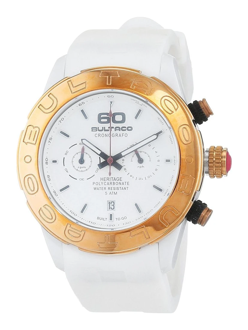 White Rubber Sport Watch