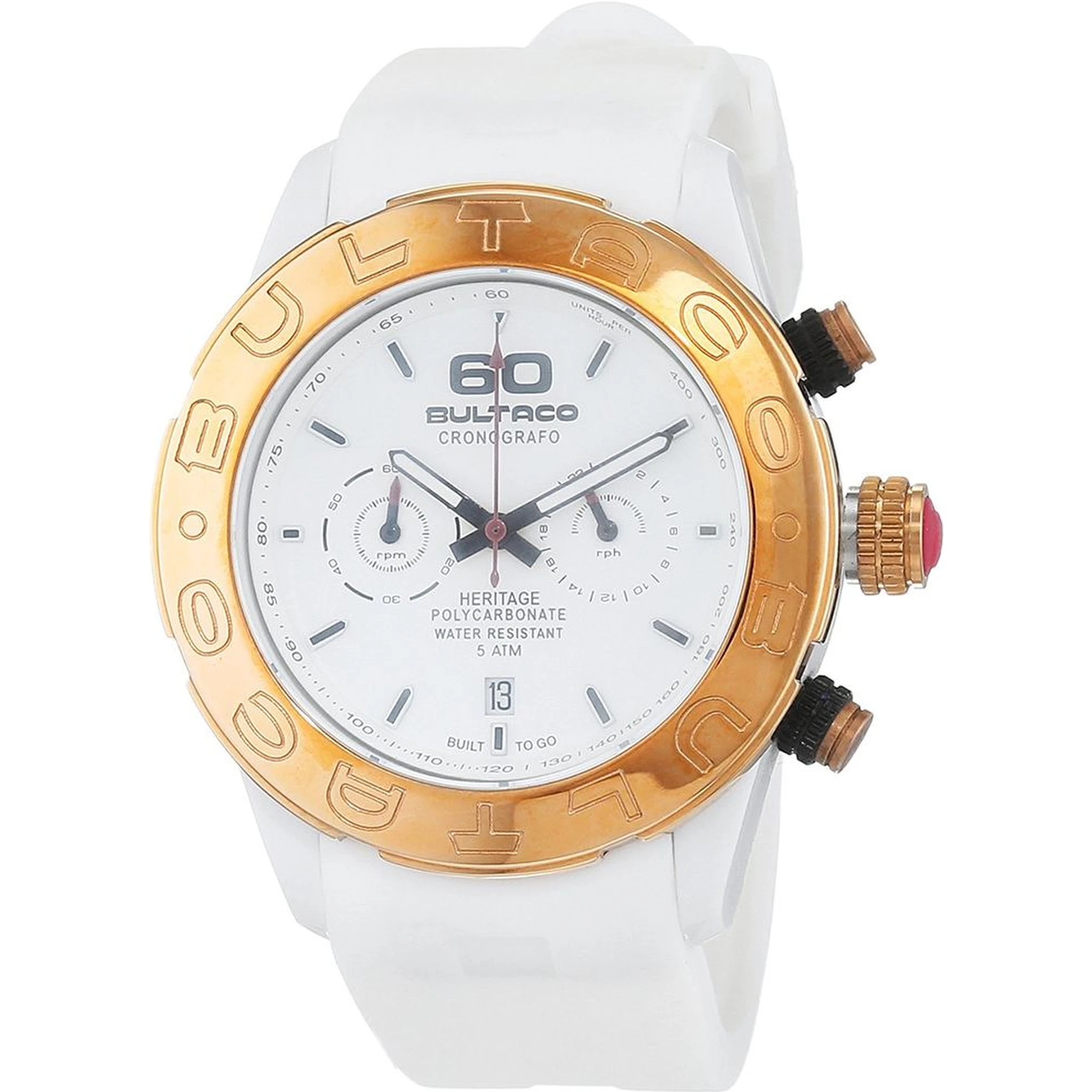 White Rubber Sport Watch