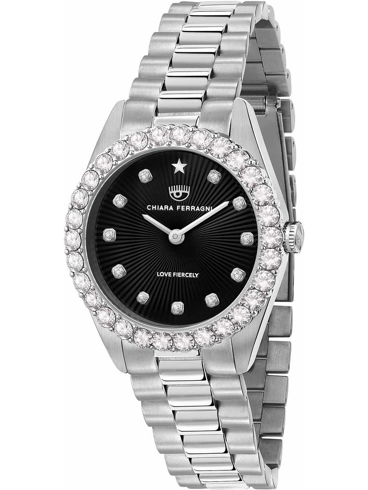 Silver Stainless Steel Dress Watch