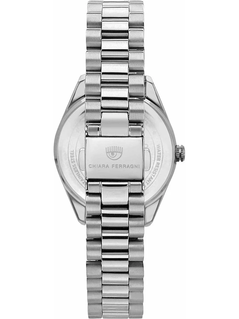 Silver Stainless Steel Dress Watch