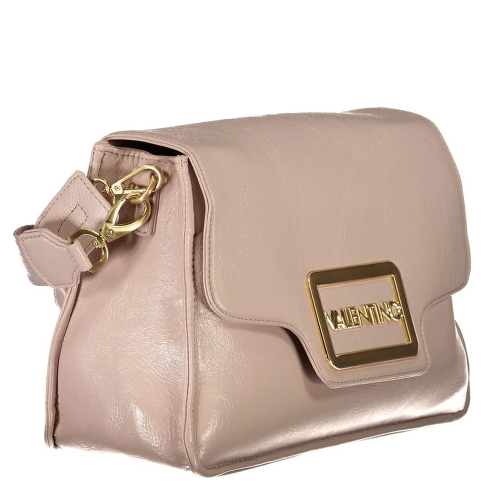 Pink Polyethylene Handbag