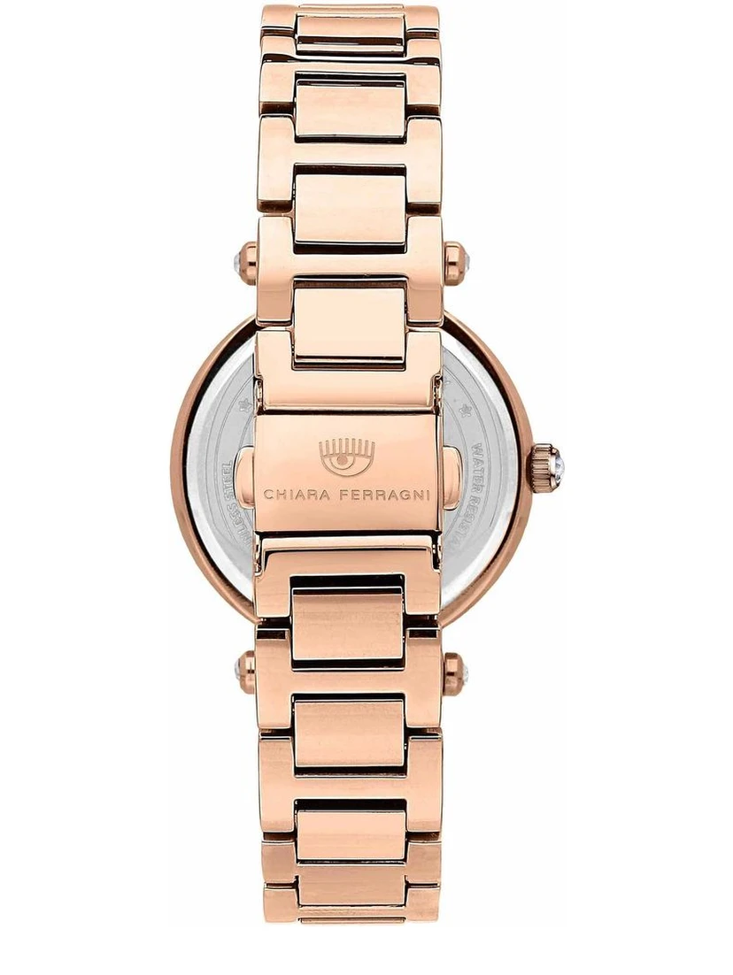 Multicolor Stainless Steel Dress Watch